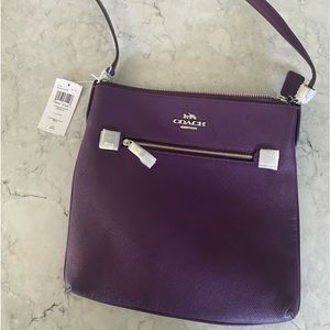Coach Rowan File bag. NWT